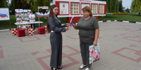 Праздничная программа «Под Флагом России живу» - Центральная библиотека Ивнянского района