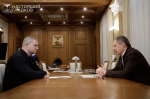 Вячеслав Гладков провёл встречу с Игорем Черновым